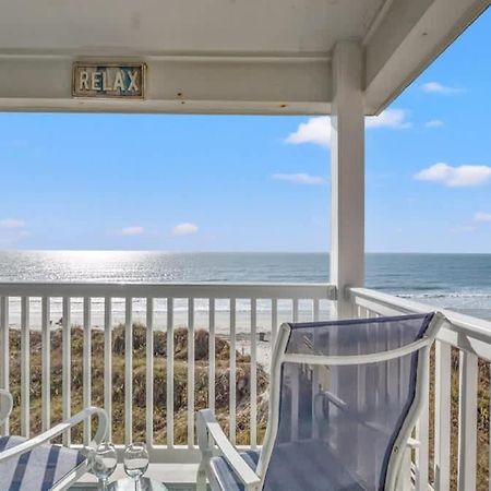 *2Br Oceanfront Retreat*King Ensuite*Pool*Nmb Cherry Grove*Pc4 Myrtle Beach Eksteriør billede