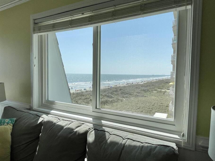 *2Br Oceanfront Retreat*King Ensuite*Pool*Nmb Cherry Grove*Pc4 Myrtle Beach Eksteriør billede