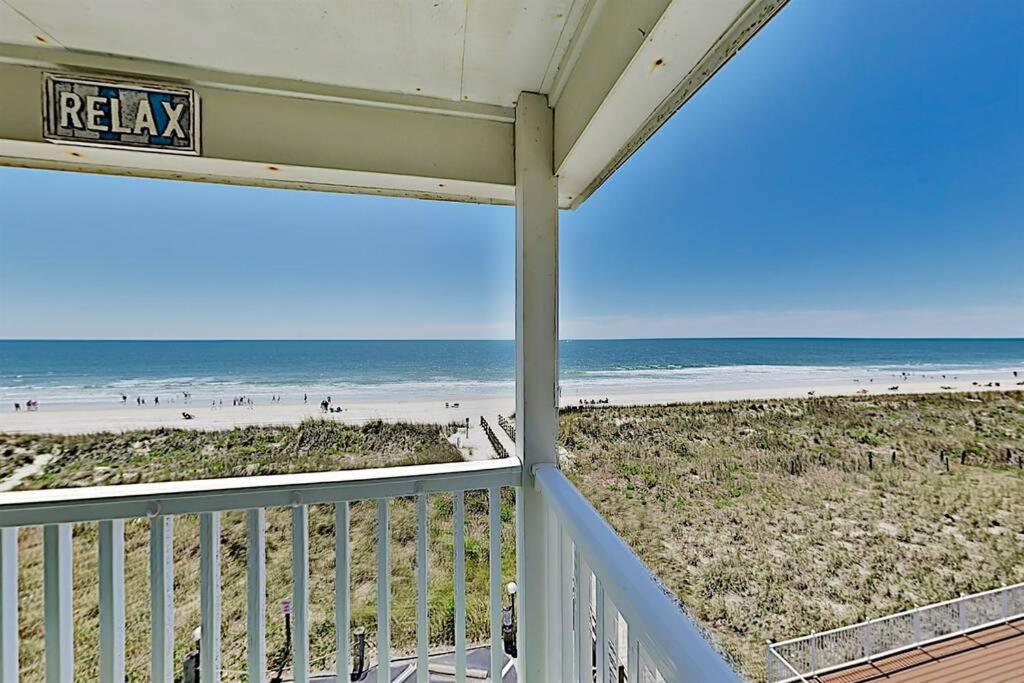 *2Br Oceanfront Retreat*King Ensuite*Pool*Nmb Cherry Grove*Pc4 Myrtle Beach Eksteriør billede