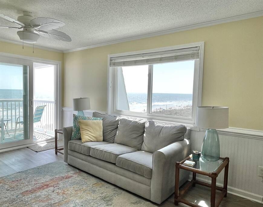 *2Br Oceanfront Retreat*King Ensuite*Pool*Nmb Cherry Grove*Pc4 Myrtle Beach Eksteriør billede