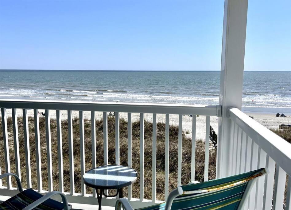 *2Br Oceanfront Retreat*King Ensuite*Pool*Nmb Cherry Grove*Pc4 Myrtle Beach Eksteriør billede