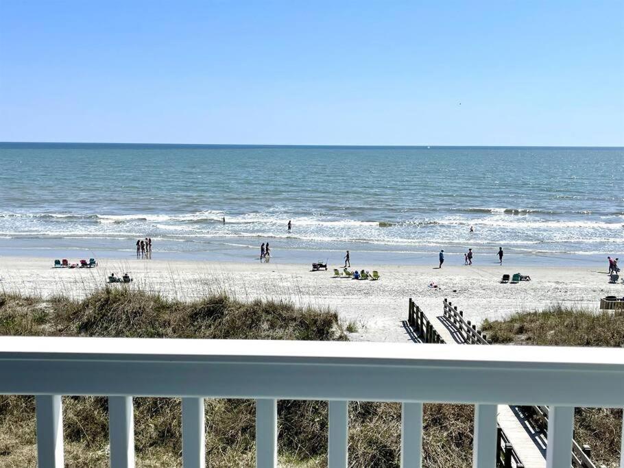 *2Br Oceanfront Retreat*King Ensuite*Pool*Nmb Cherry Grove*Pc4 Myrtle Beach Eksteriør billede