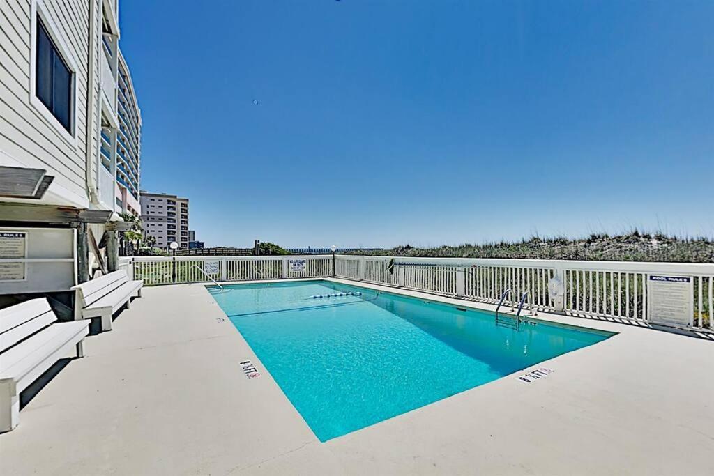 *2Br Oceanfront Retreat*King Ensuite*Pool*Nmb Cherry Grove*Pc4 Myrtle Beach Eksteriør billede