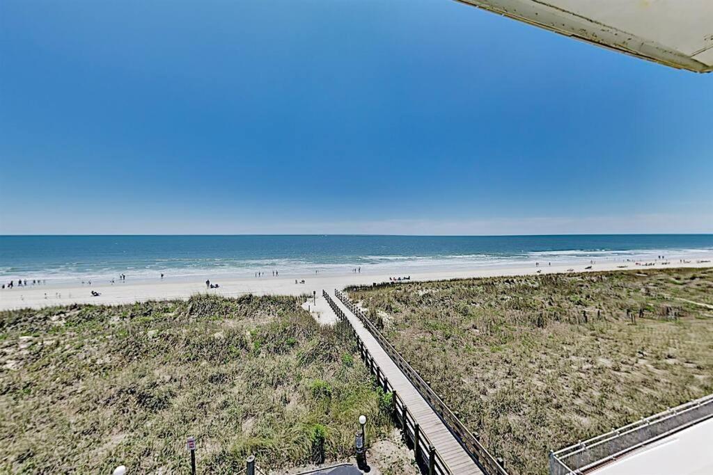 *2Br Oceanfront Retreat*King Ensuite*Pool*Nmb Cherry Grove*Pc4 Myrtle Beach Eksteriør billede