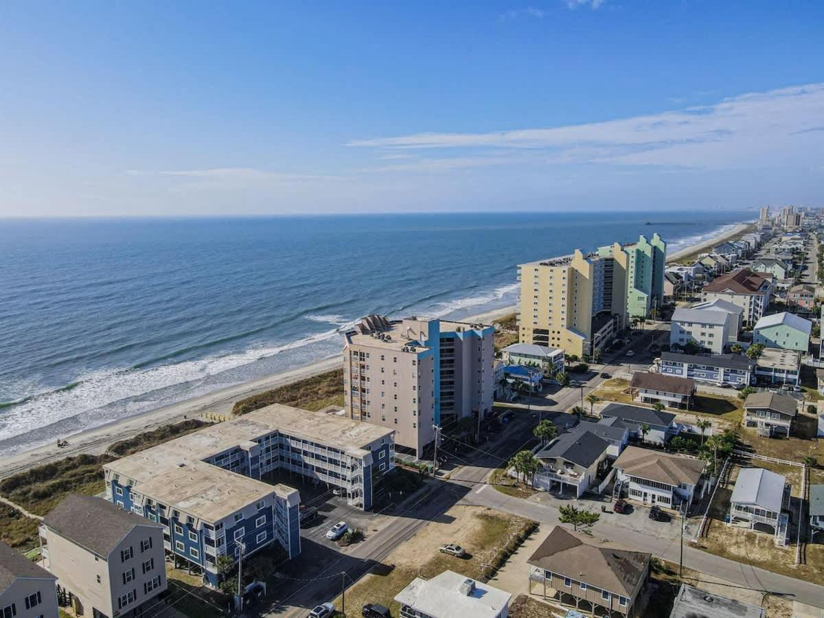 *2Br Oceanfront Retreat*King Ensuite*Pool*Nmb Cherry Grove*Pc4 Myrtle Beach Eksteriør billede