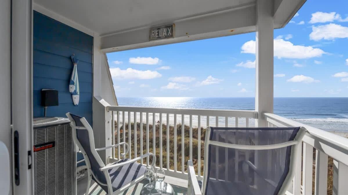 *2Br Oceanfront Retreat*King Ensuite*Pool*Nmb Cherry Grove*Pc4 Myrtle Beach Eksteriør billede