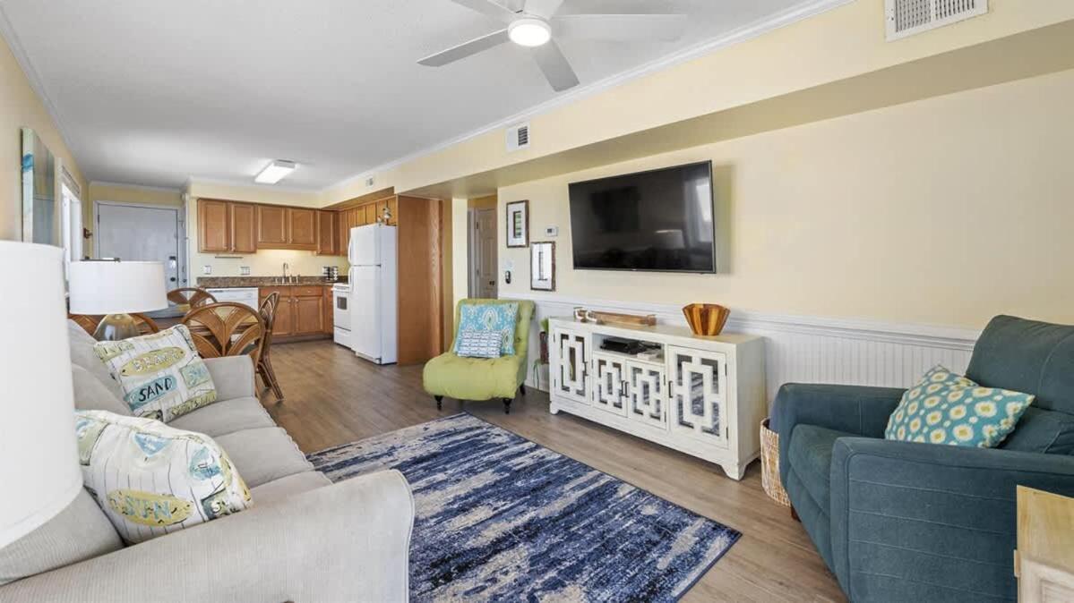 *2Br Oceanfront Retreat*King Ensuite*Pool*Nmb Cherry Grove*Pc4 Myrtle Beach Eksteriør billede