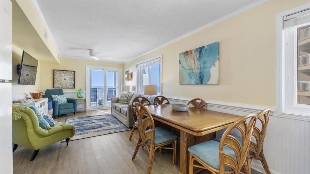 *2Br Oceanfront Retreat*King Ensuite*Pool*Nmb Cherry Grove*Pc4 Myrtle Beach Eksteriør billede