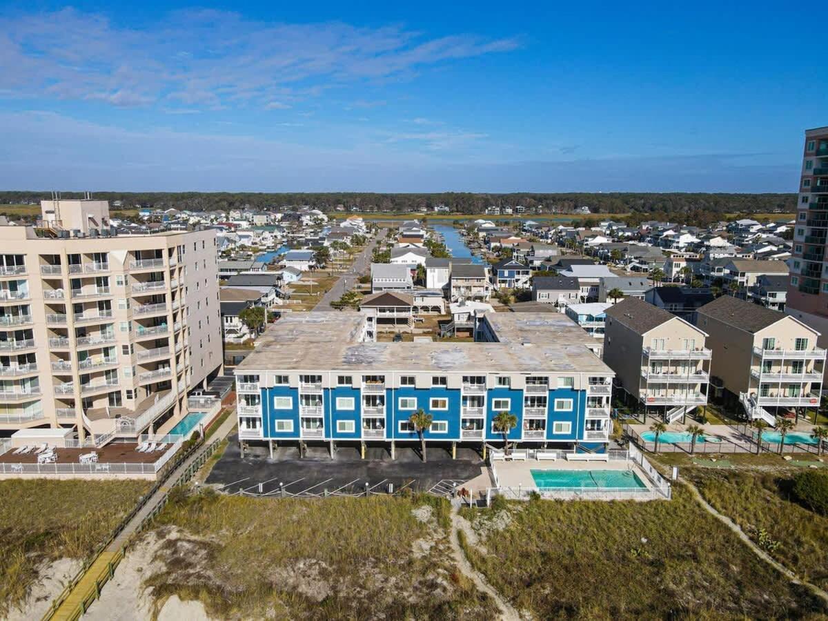 *2Br Oceanfront Retreat*King Ensuite*Pool*Nmb Cherry Grove*Pc4 Myrtle Beach Eksteriør billede