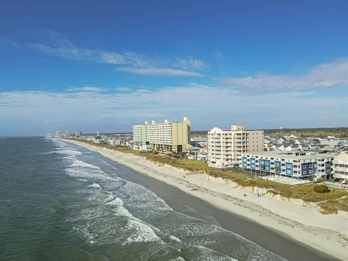 *2Br Oceanfront Retreat*King Ensuite*Pool*Nmb Cherry Grove*Pc4 Myrtle Beach Eksteriør billede