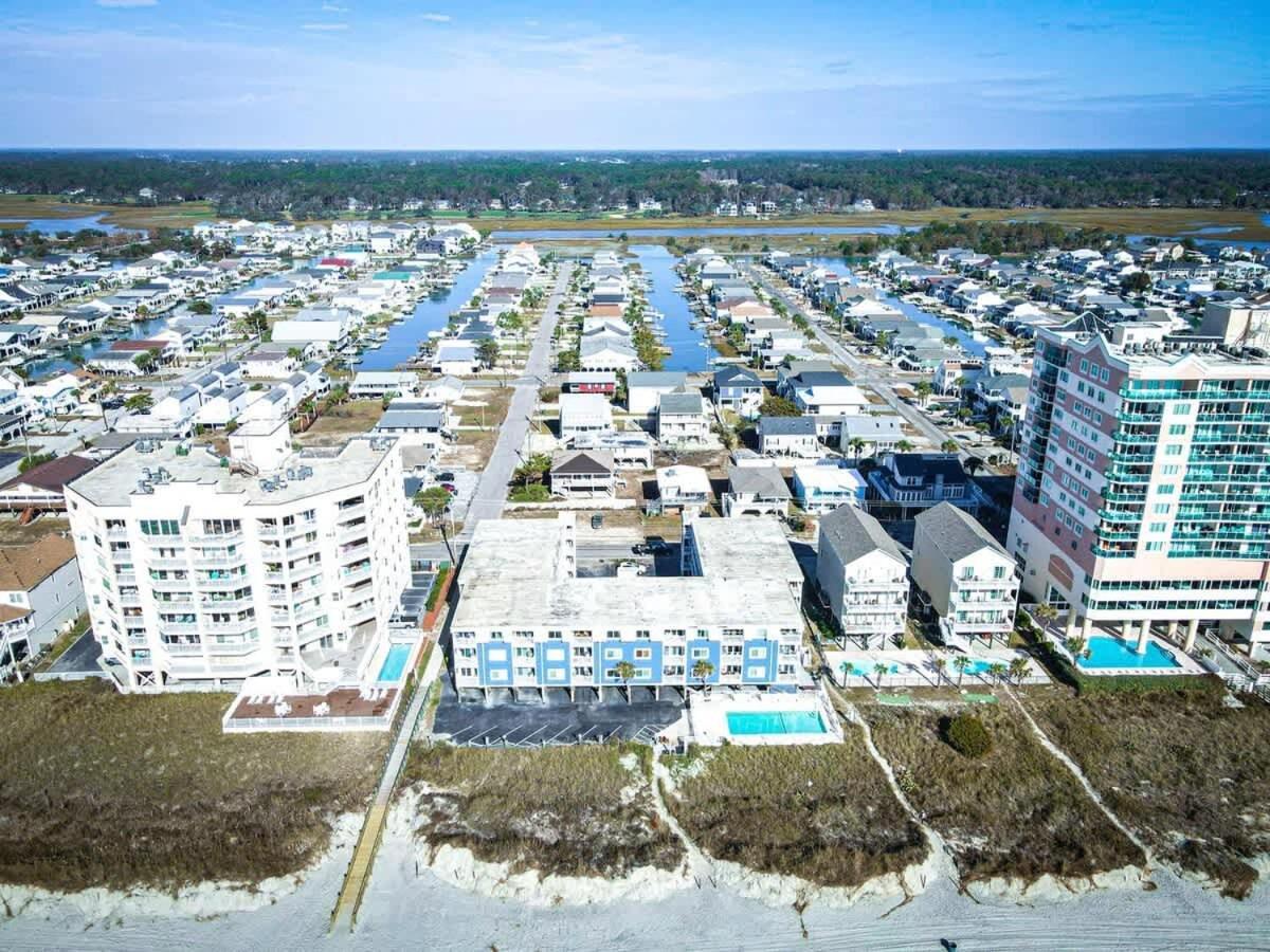 *2Br Oceanfront Retreat*King Ensuite*Pool*Nmb Cherry Grove*Pc4 Myrtle Beach Eksteriør billede